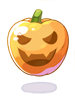Artefato Oval de Halloween