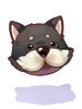 Chapéu de Shiba Inu Preto