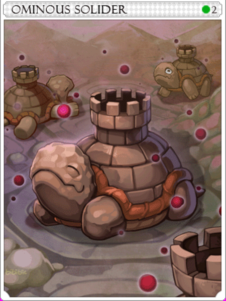 Carta Solidificador Ominoso