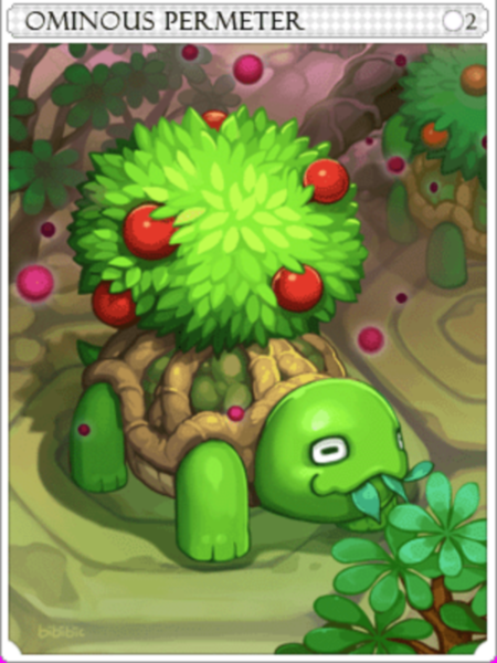 Carta Batedor Ominoso