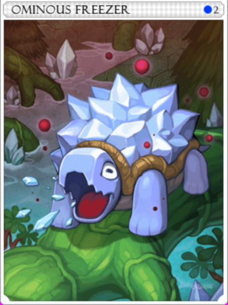 Carta Congelador Ominoso