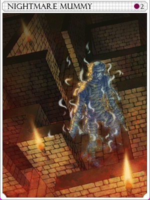 Carta Múmia do Pesadelo