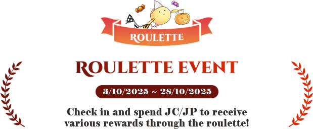 ROULETTE EVENT TITLE