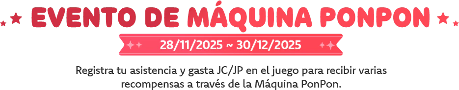 PONPON MACHINE EVENT