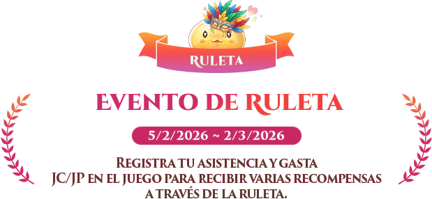 ROULETTE EVENT TITLE