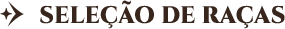 Seleção de raças