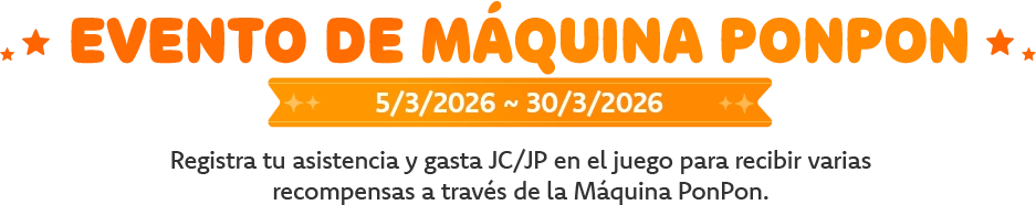 PONPON MACHINE EVENT