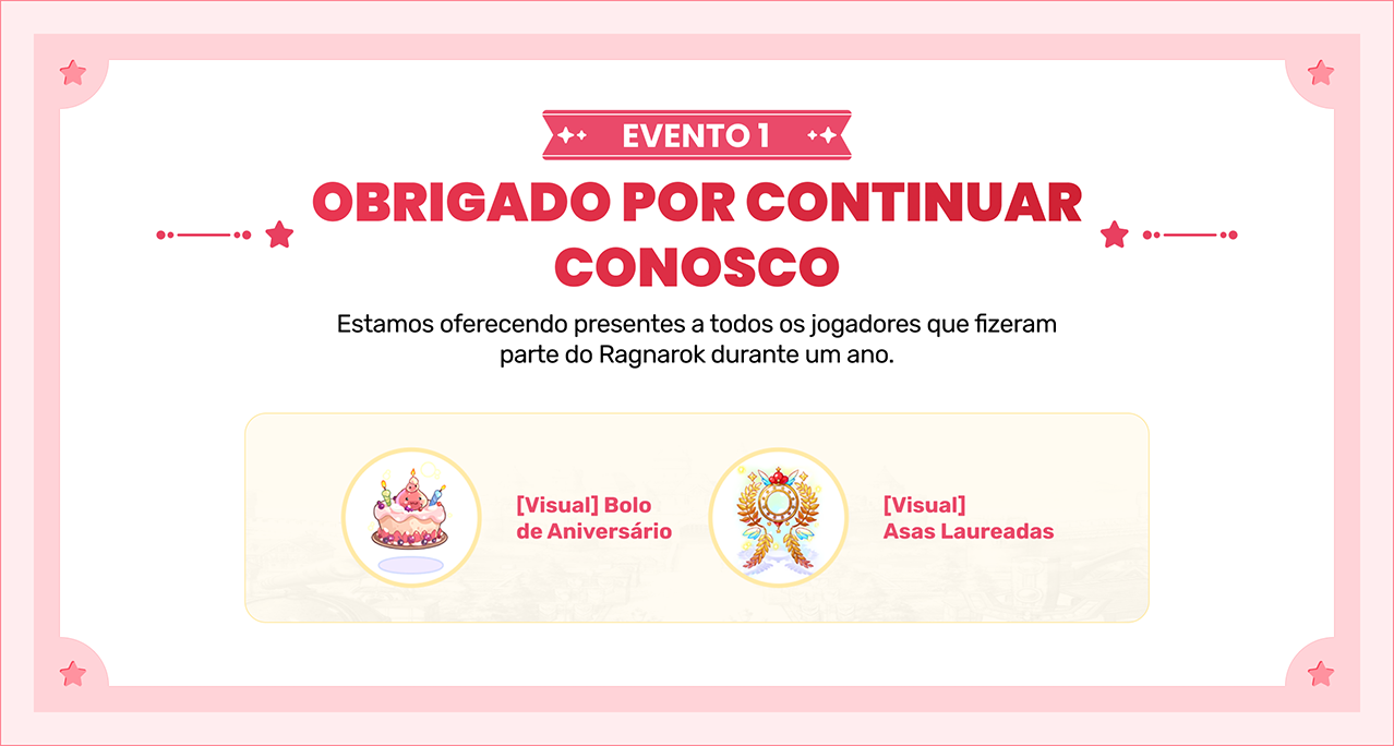 EVENTO 1 - Obrigado por participardo evento.