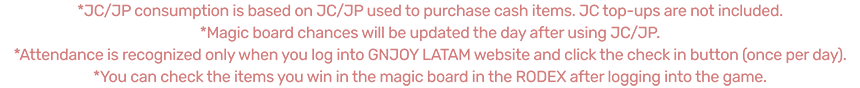 ROULETTE NOTICE