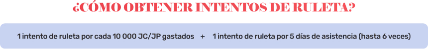 ROULETTE EVENT HOW TO EARN