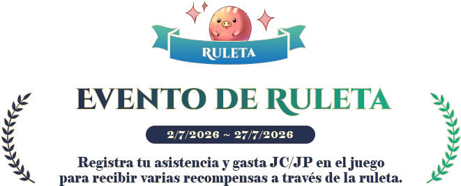 ROULETTE EVENT TITLE