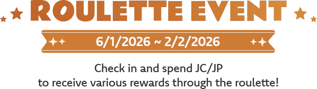 ROULETTE EVENT TITLE