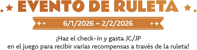 ROULETTE EVENT TITLE