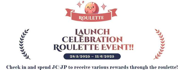 ROULETTE EVENT TITLE